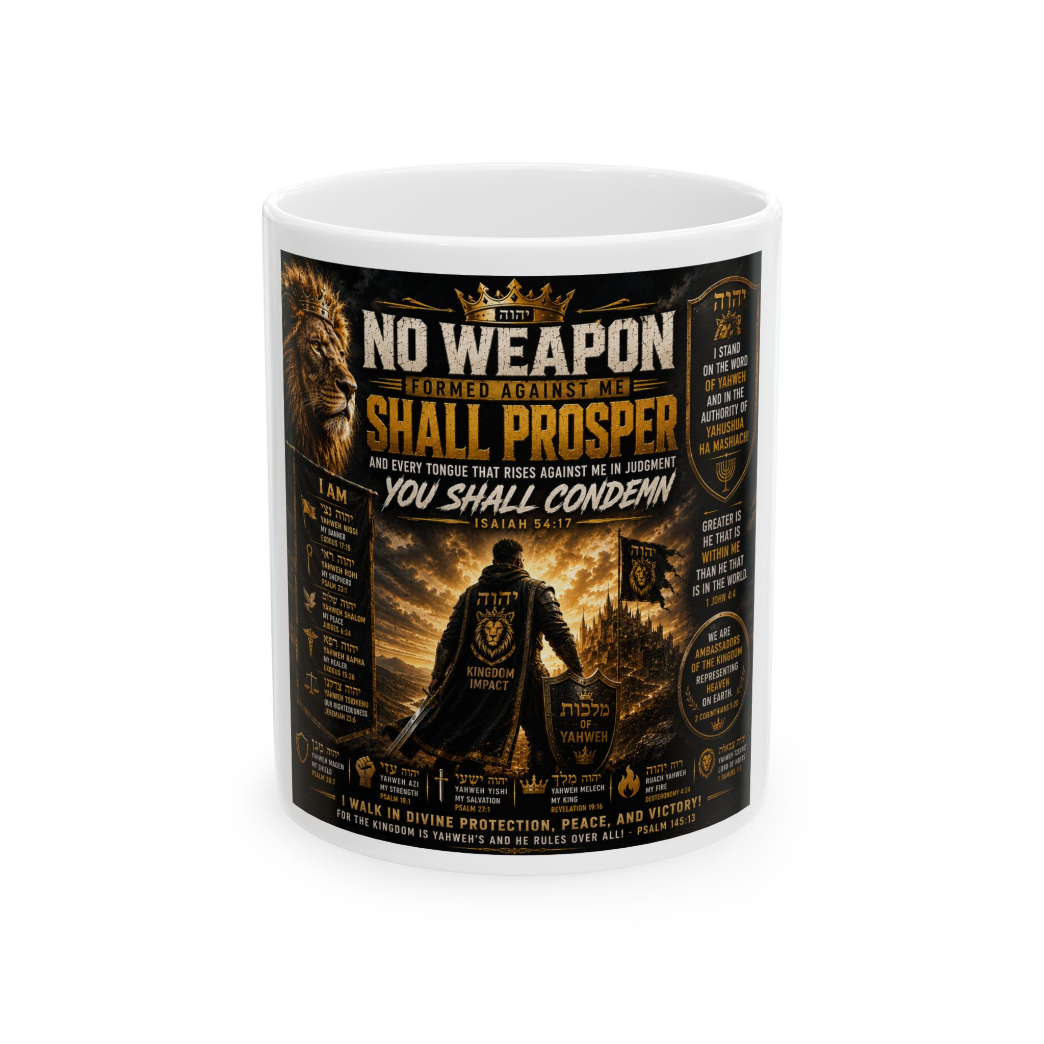 No Weapon Shall Prosper - Mug