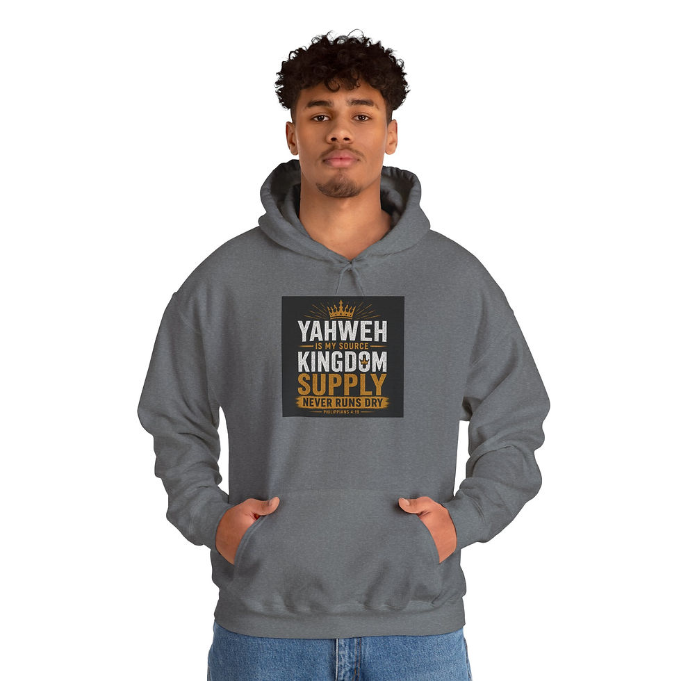 Thumbnail: Yahweh is My Source - Hoodie