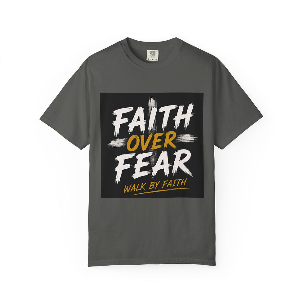 Thumbnail: Faith Over Fear - T‑Shirt 
