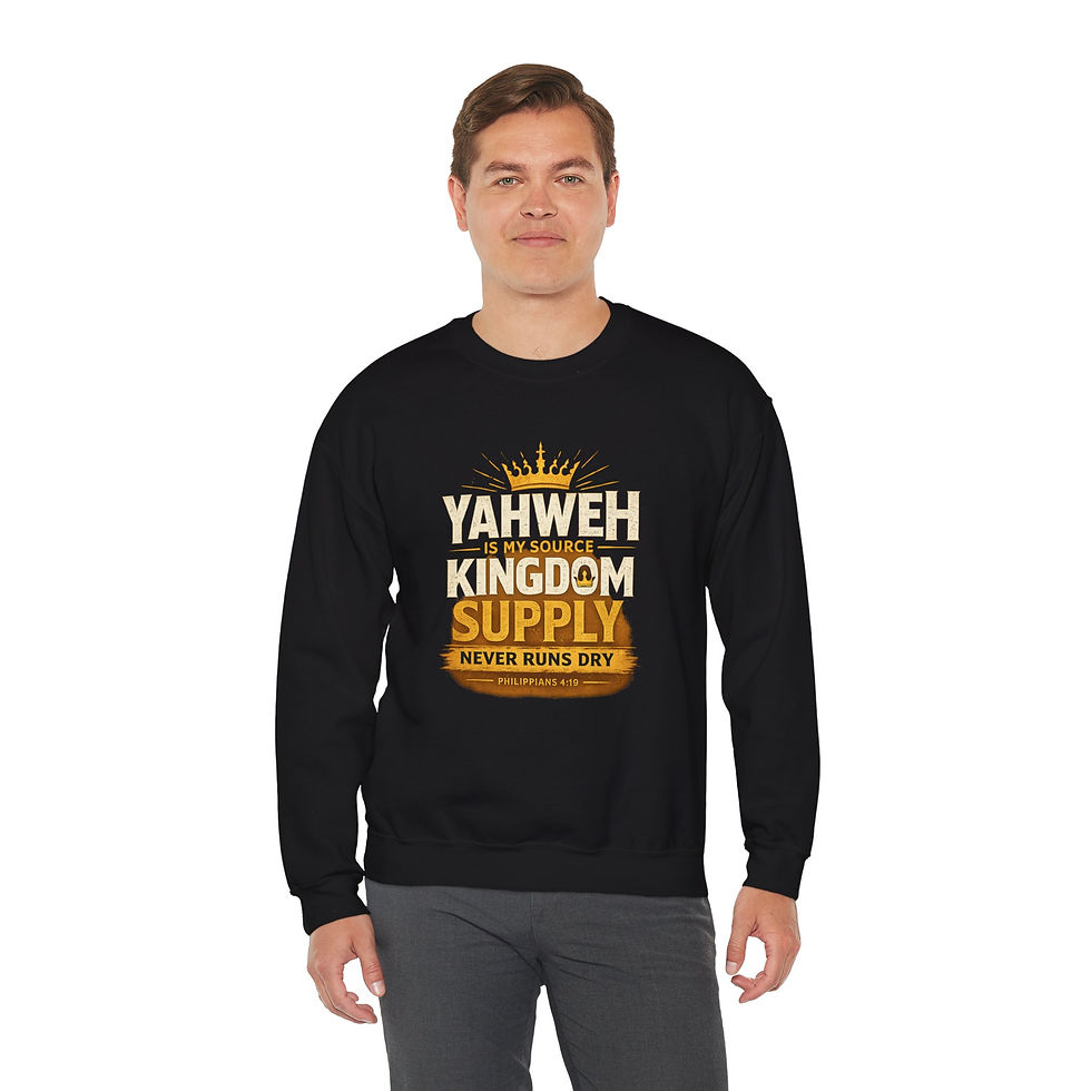 Thumbnail: Yahweh is My Source - Sweatshirt 