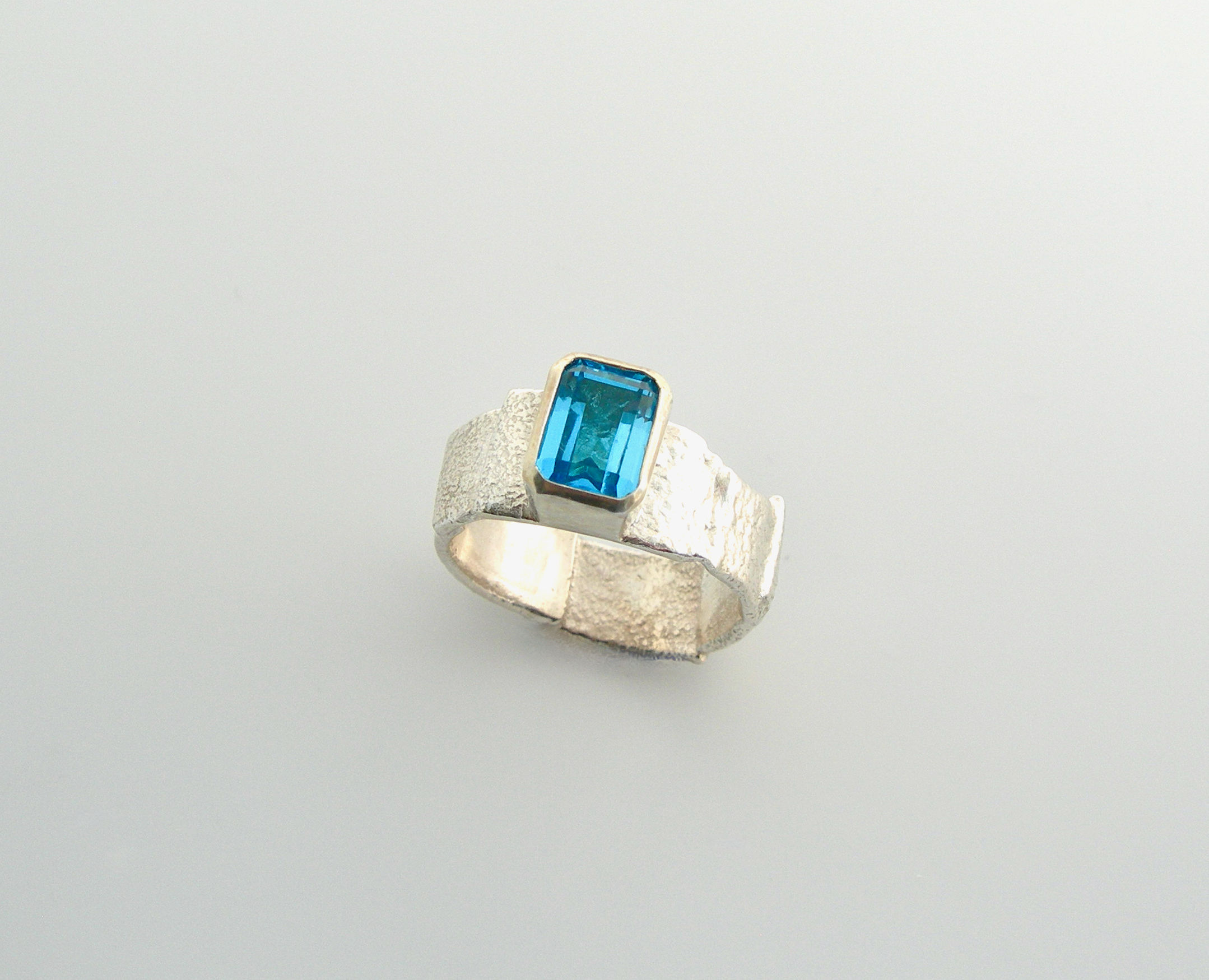 Blue Topaz Ring