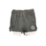 Thumbnail: TTG Double Layered Shorts Black and White