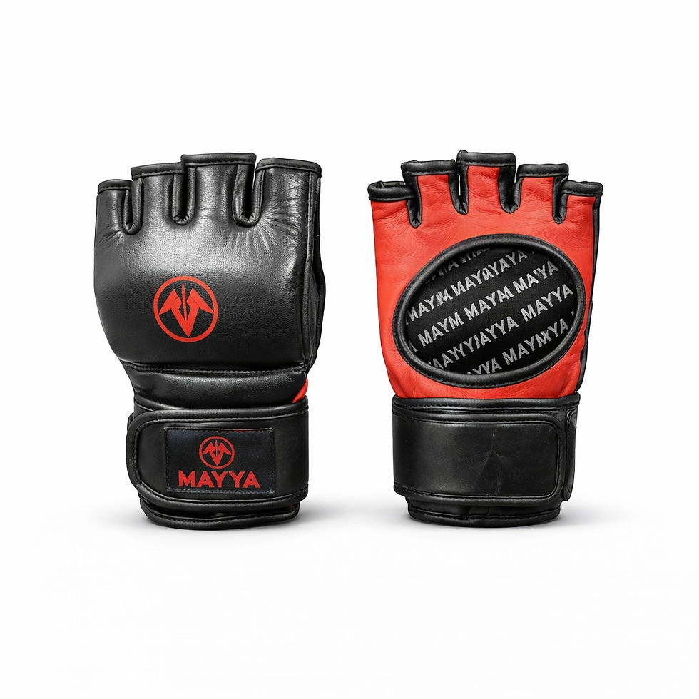Mavya MMA Competition Gloves 4oz Black