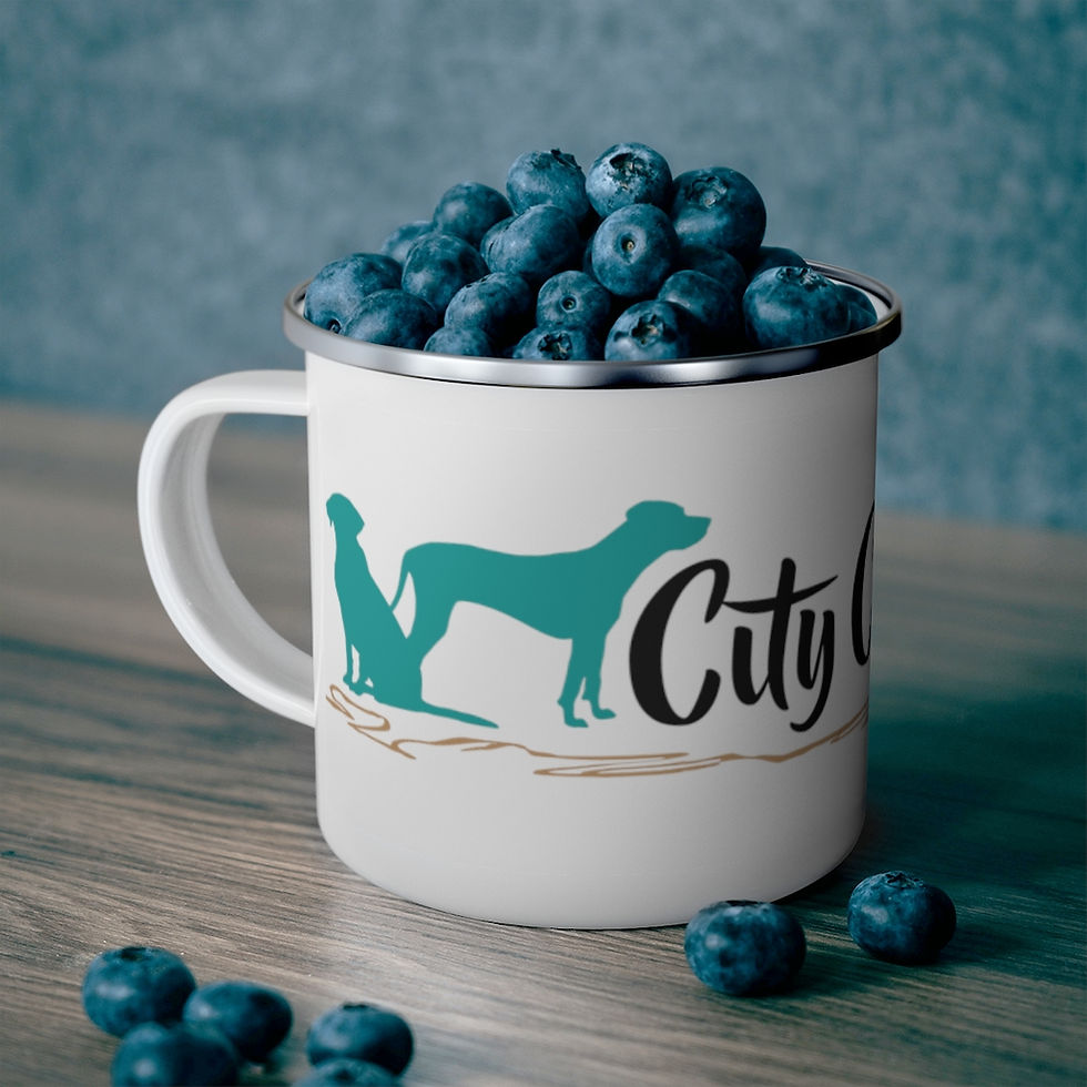 Thumbnail: City Chicken Life Enamel Campfire Mug