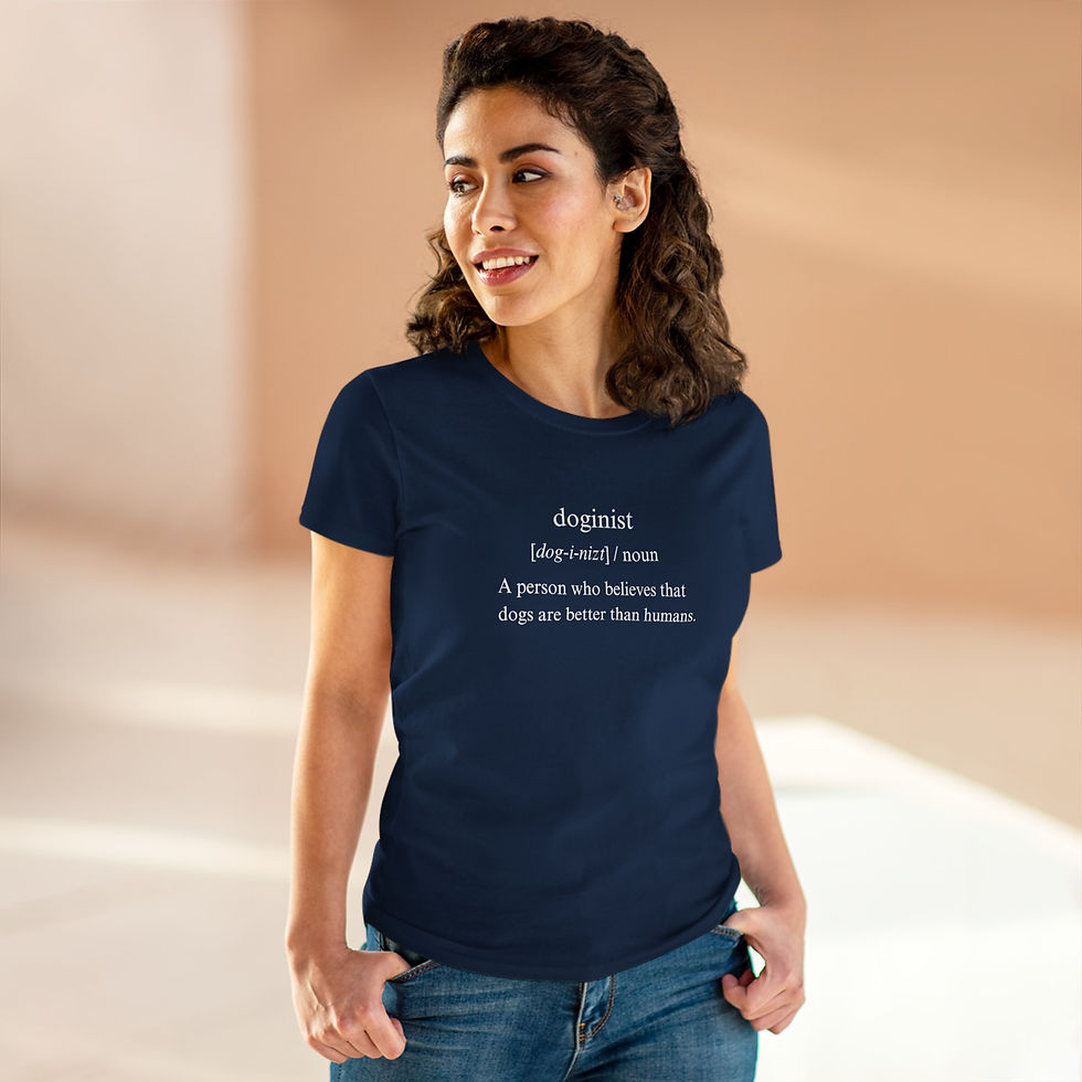 Thumbnail: Doginist Women's Midweight Cotton Tee