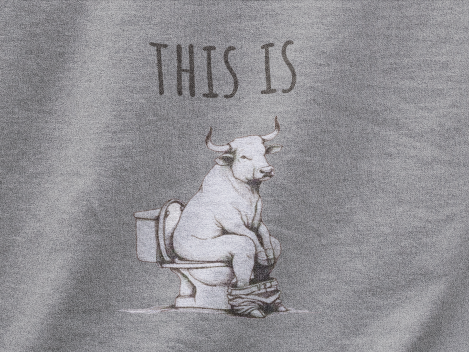 This Is Bull Women's Midweight Cotton Tee