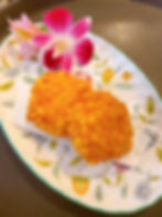 海老のすり身の鹿の子揚げ