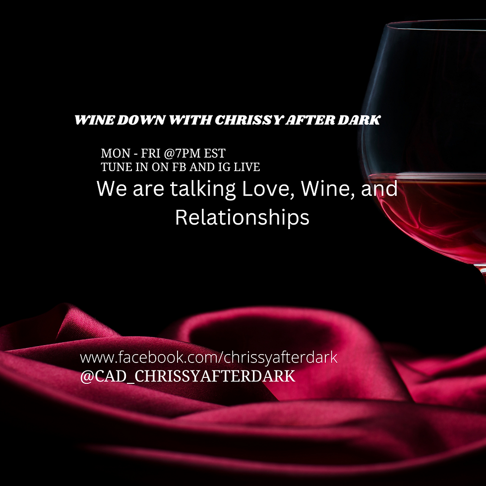 Wine Down With Chrissy After Dark - Your Man Is In My Inbox... Now What?