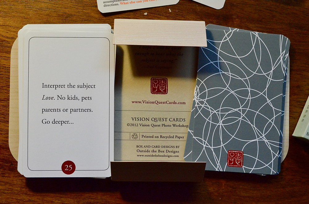 Vision Quest card deck
