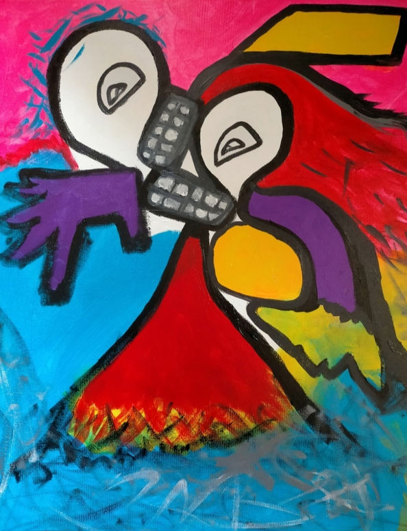 Can't Get Close Enough ! | Acrylic