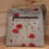 Miniature : Grande sacoche beige motif coquelicots