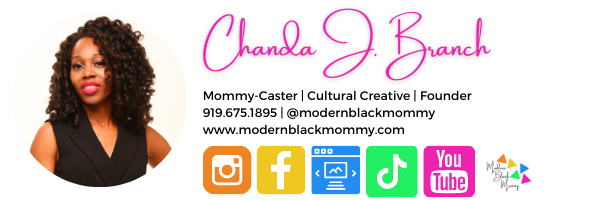 Modern Black Mommy Email Signature (2).p