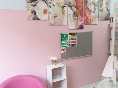 Waiting area in the clinic