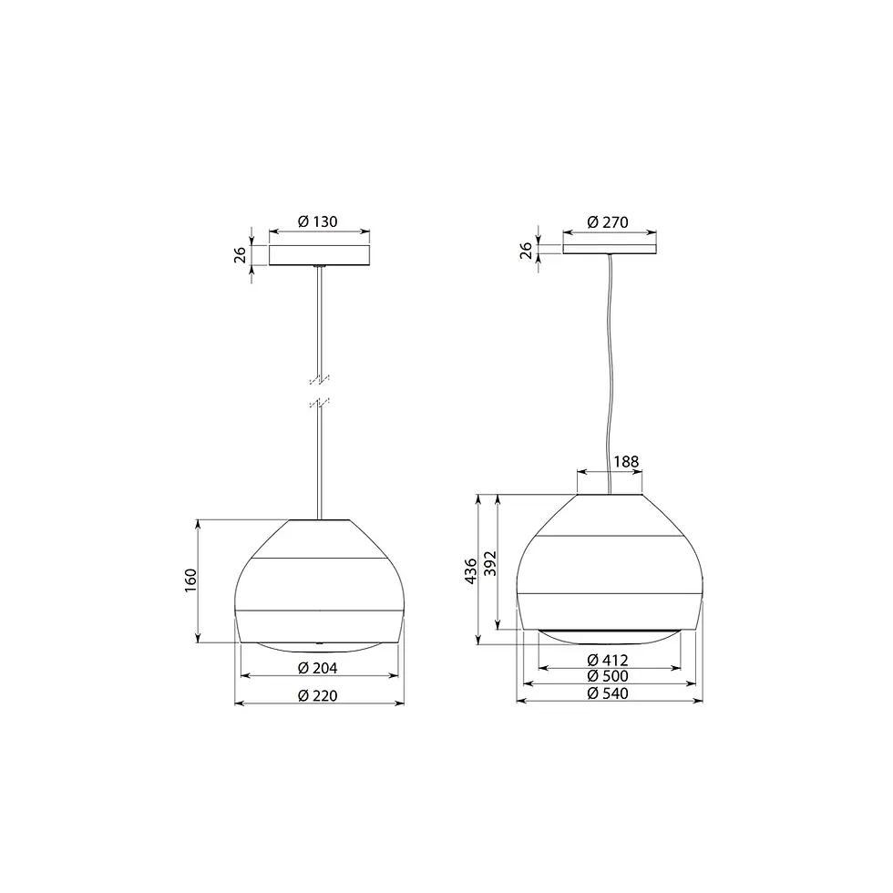 Thumbnail: Falmec Sophie Lamp