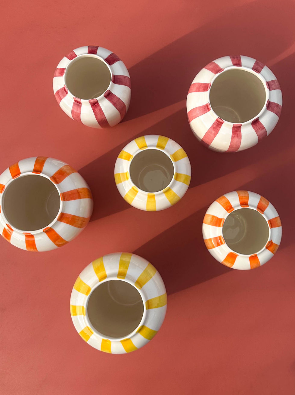 Thumbnail: Funky Flower - Orange | Val Pottery