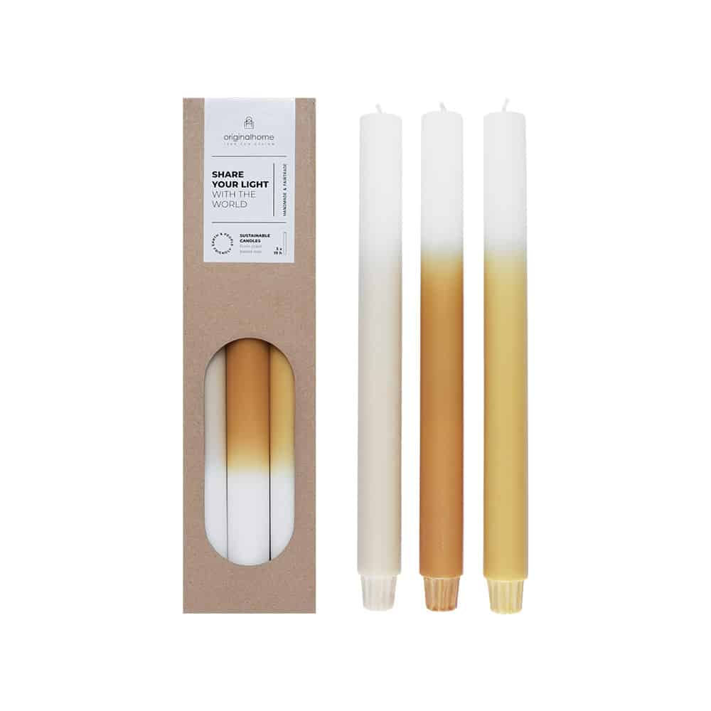 Gradient Candles - Sun Glow | Originalhome