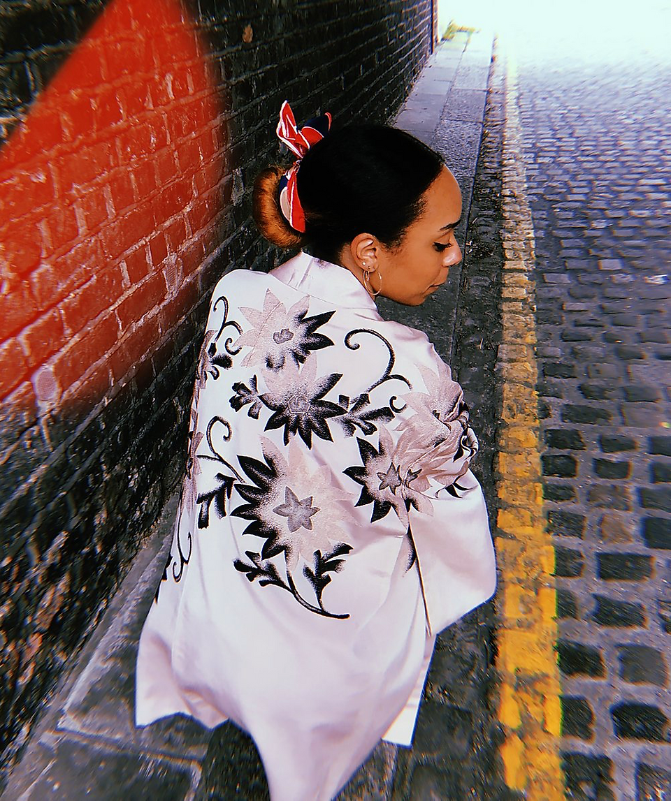 Daughter of a Bohemian Vintage Kimono