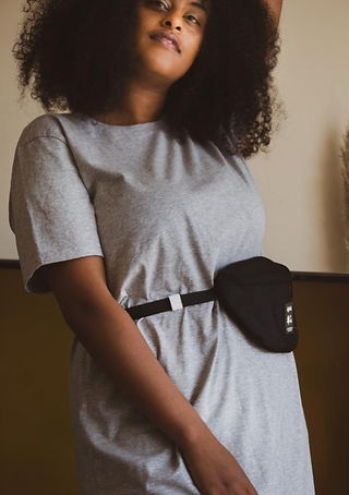 Stanley & Stella Organic Cotton She Spins T-shirt Dress in Heather Grey