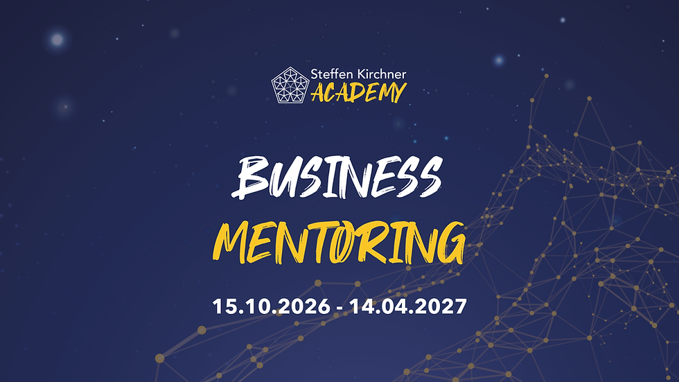 Business Mentoring: 15.10.2026 - 14.04.2027