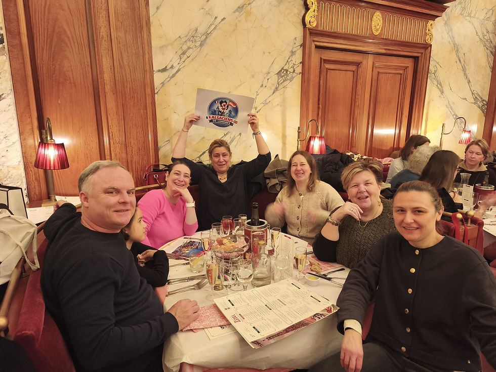 Premier Stammtisch à Zédel, Londres