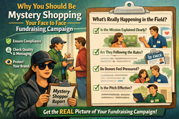 Why you should be Mystery Shopping your face to face fundraising campaign?