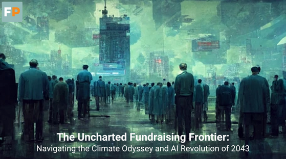 The Uncharted Fundraising Frontier: Navigating the Climate Odyssey and AI Revolution of 2043