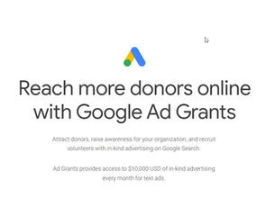 Google grants for non-profits