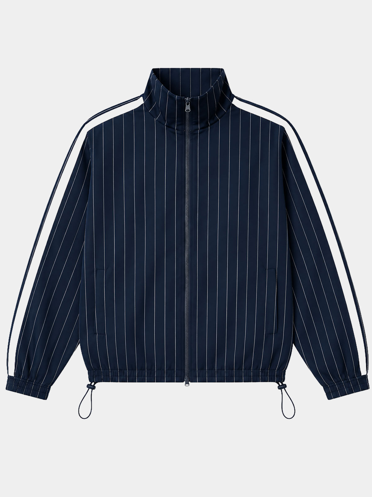 Pinstripe Track Jacket