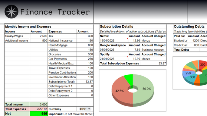 Financial Tracker Image