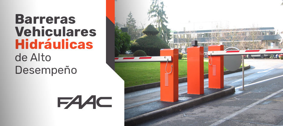 Barreras Vehiculares FAAC — Linea Industrial Premium