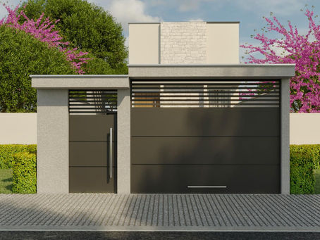 Plantas de casas modernas térreas com 2 Quartos