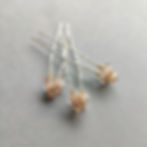 Gold pins