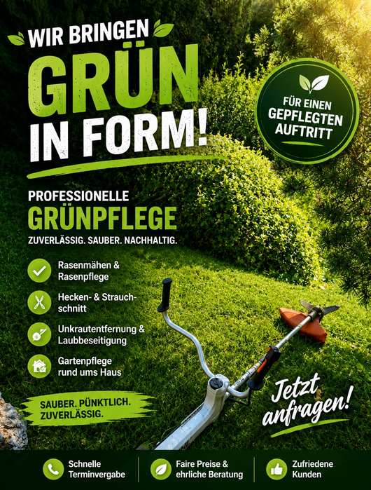 professionelle Grünpflege