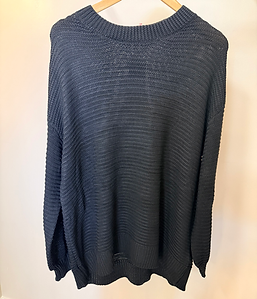 Back in Black Sweater