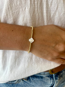 Pearl Clover Bracelet