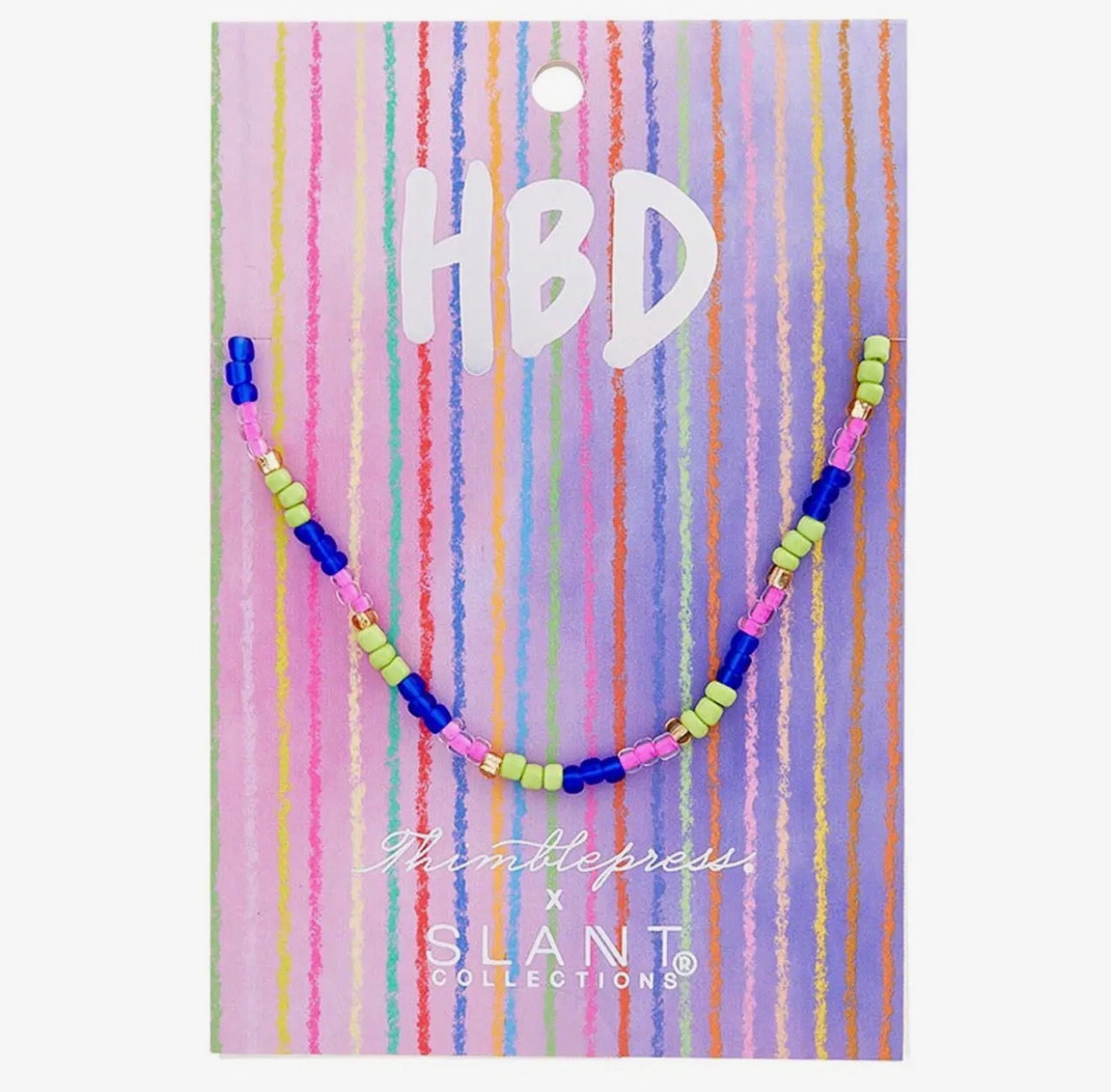 Happy Birthday Necklace Card