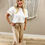 Thumbnail: Tie Front Ruffle Pants