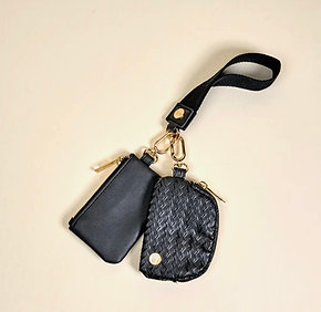 Duo Pouch Luxe Wristlet