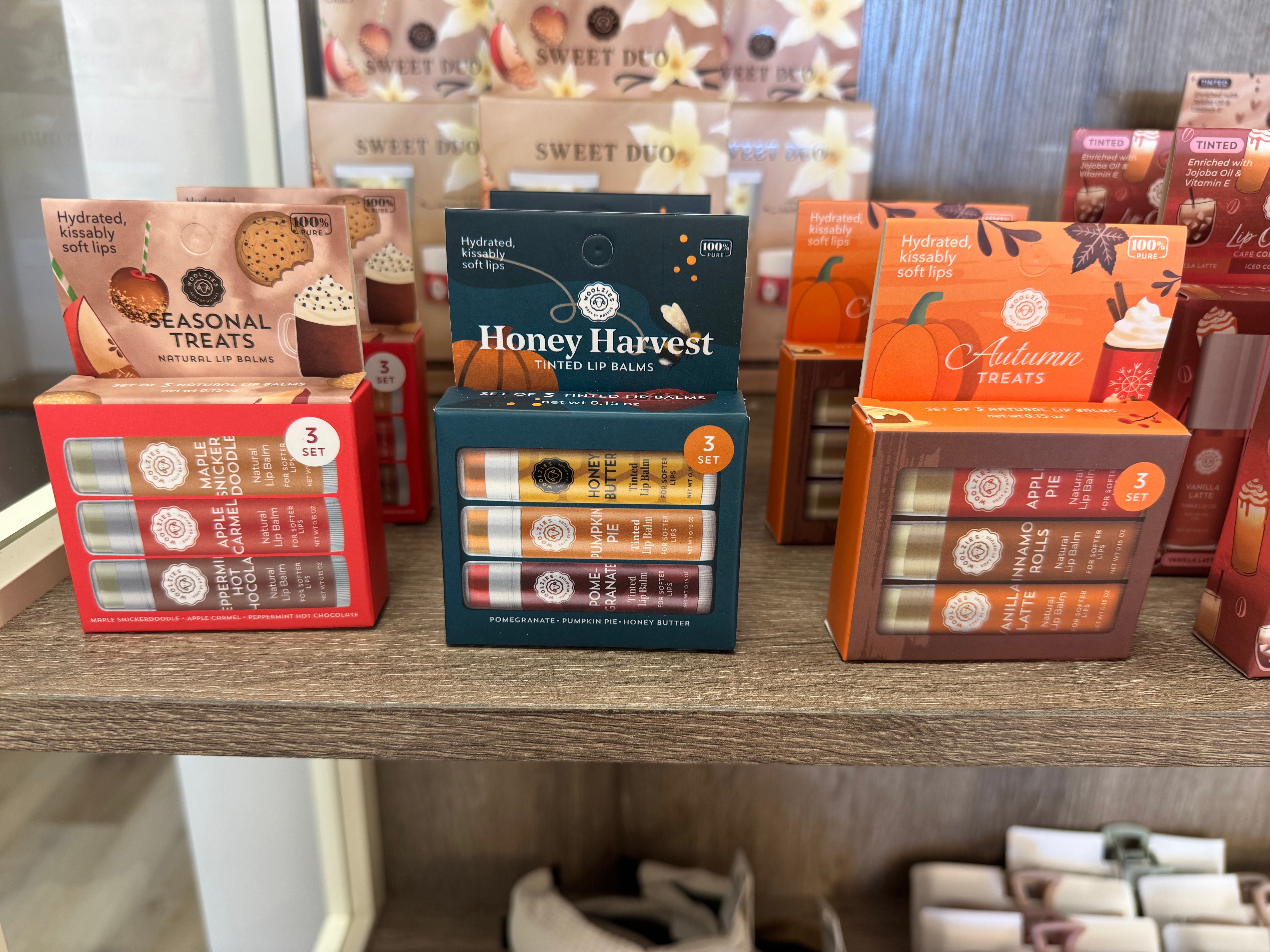 Shea Butter Lip Balm Trio