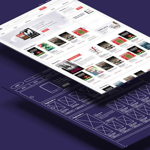Online bookstore redesign
