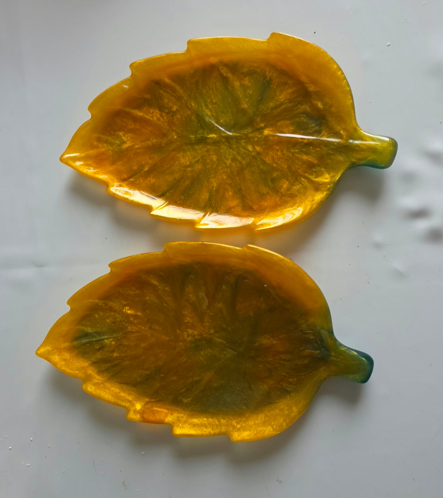 Golden Leaf Tray