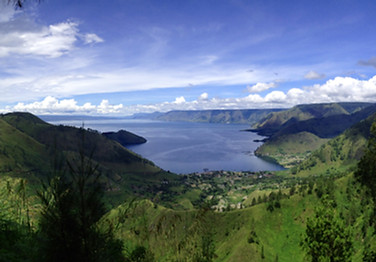 Mountainous Landscape by the Sea