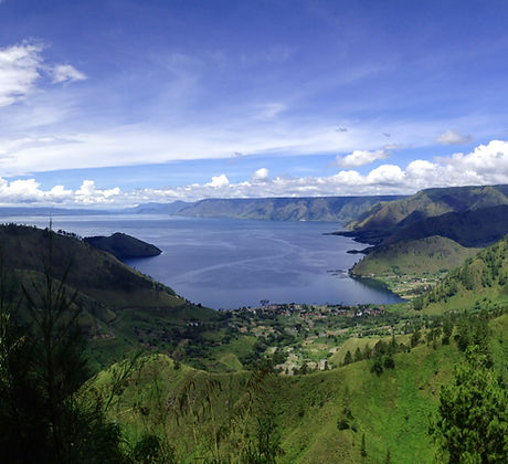 Mountainous Landscape by the Sea