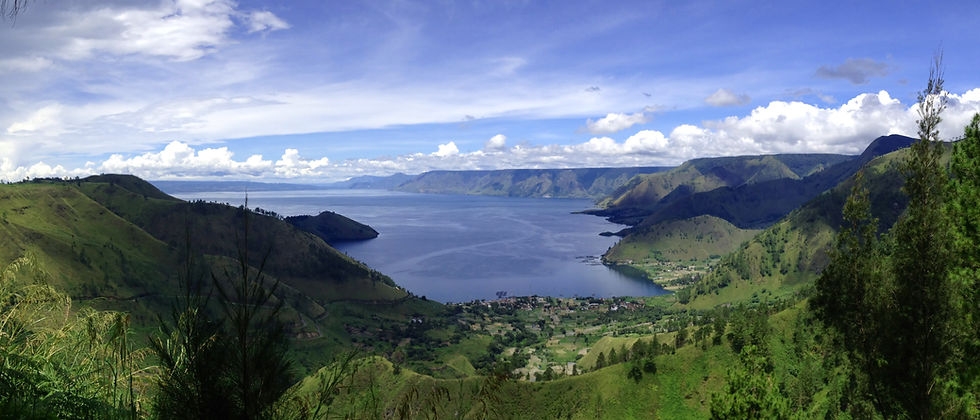 Mountainous Landscape by the Sea