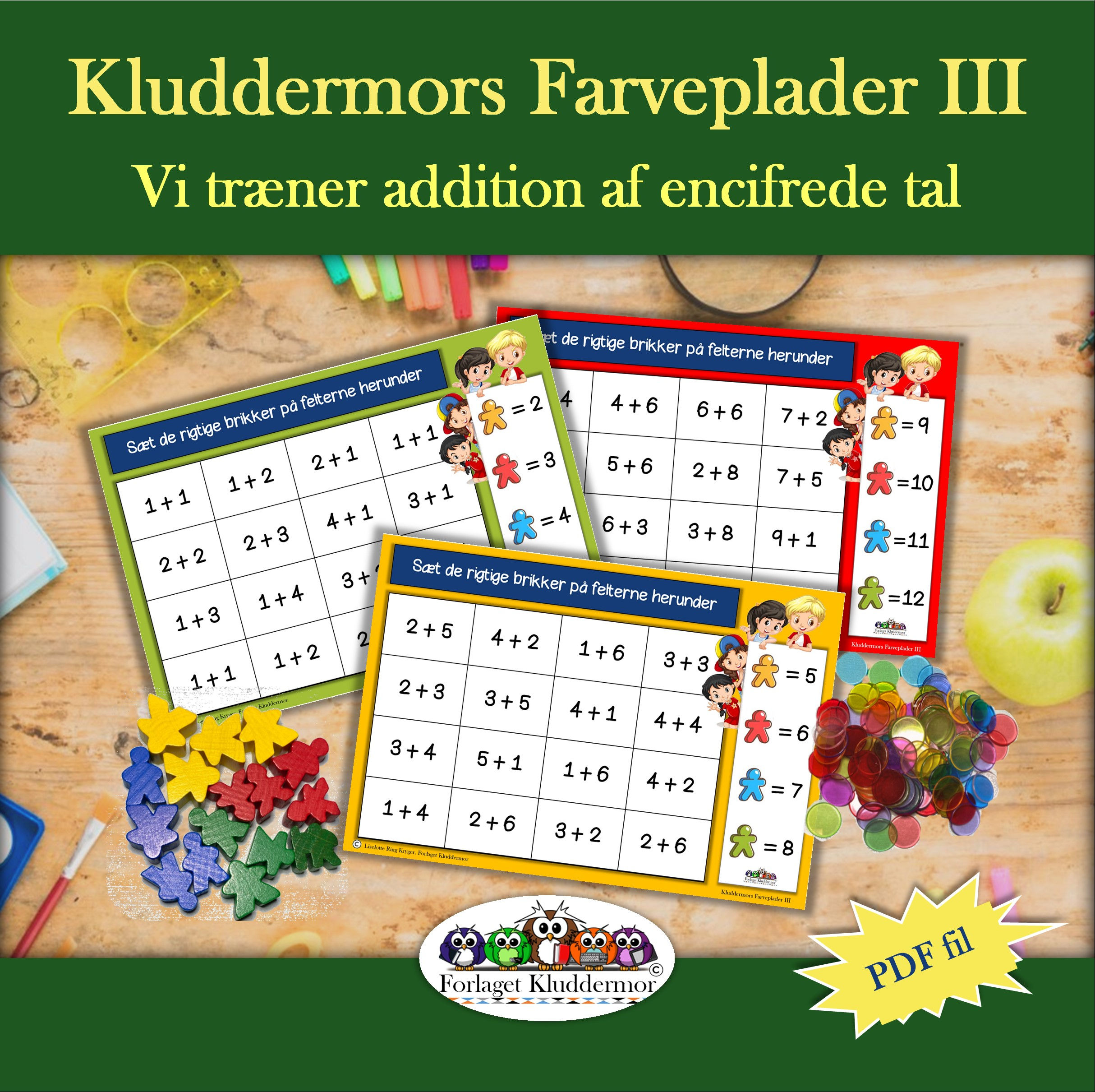 Kluddermors Farveplader III