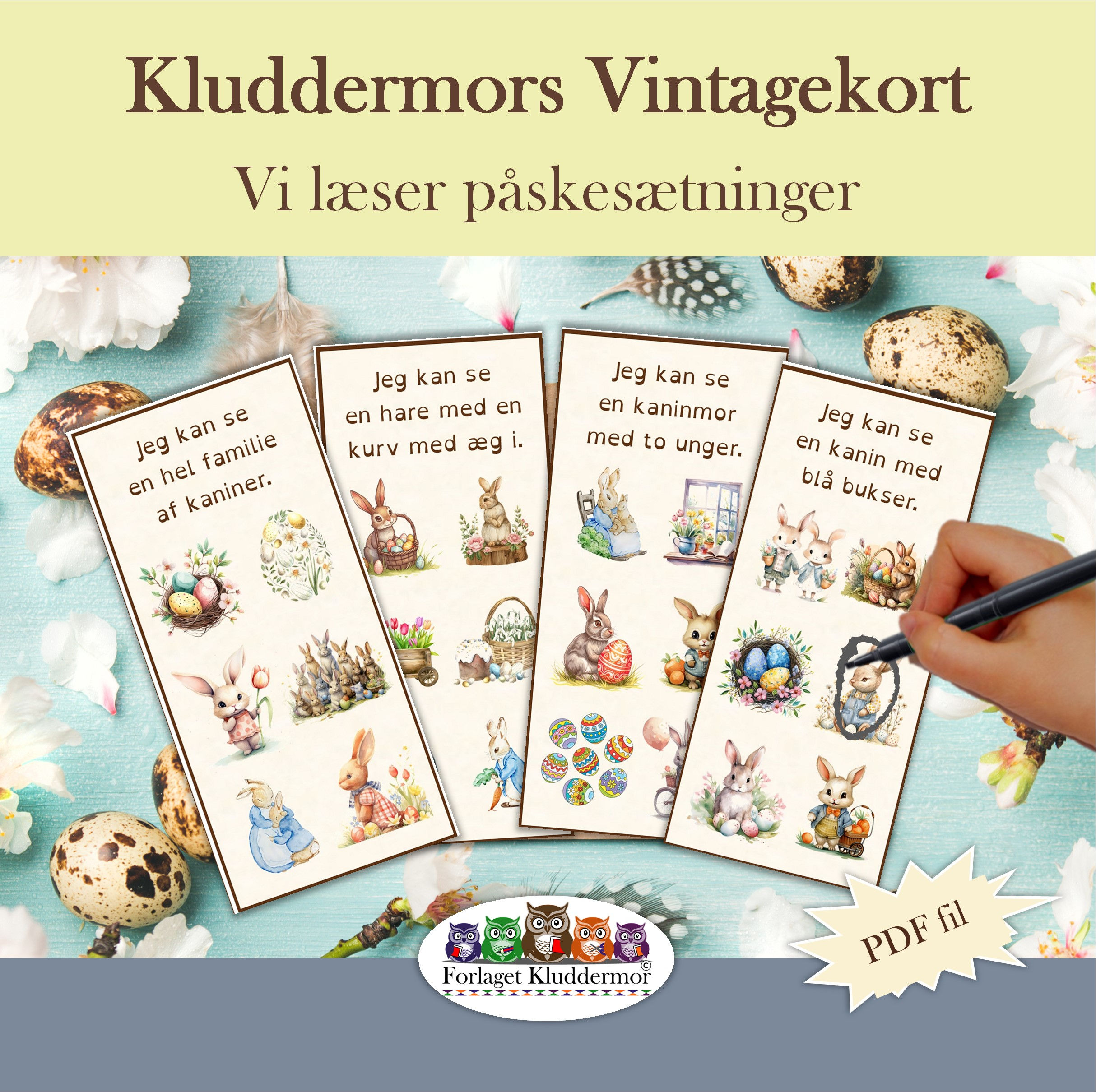 Kluddermors Vintagekort