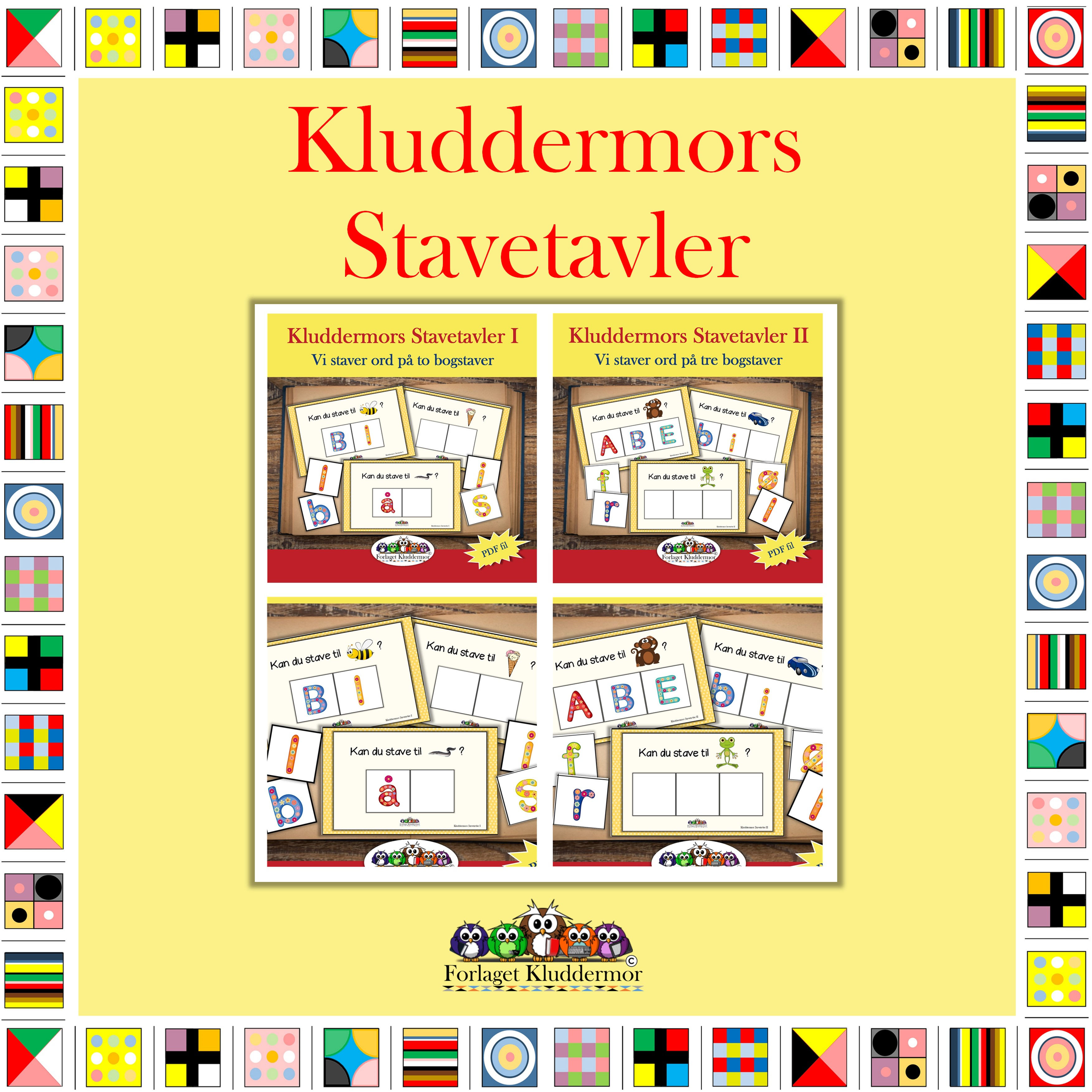 Kluddermors Stavetavler I-II