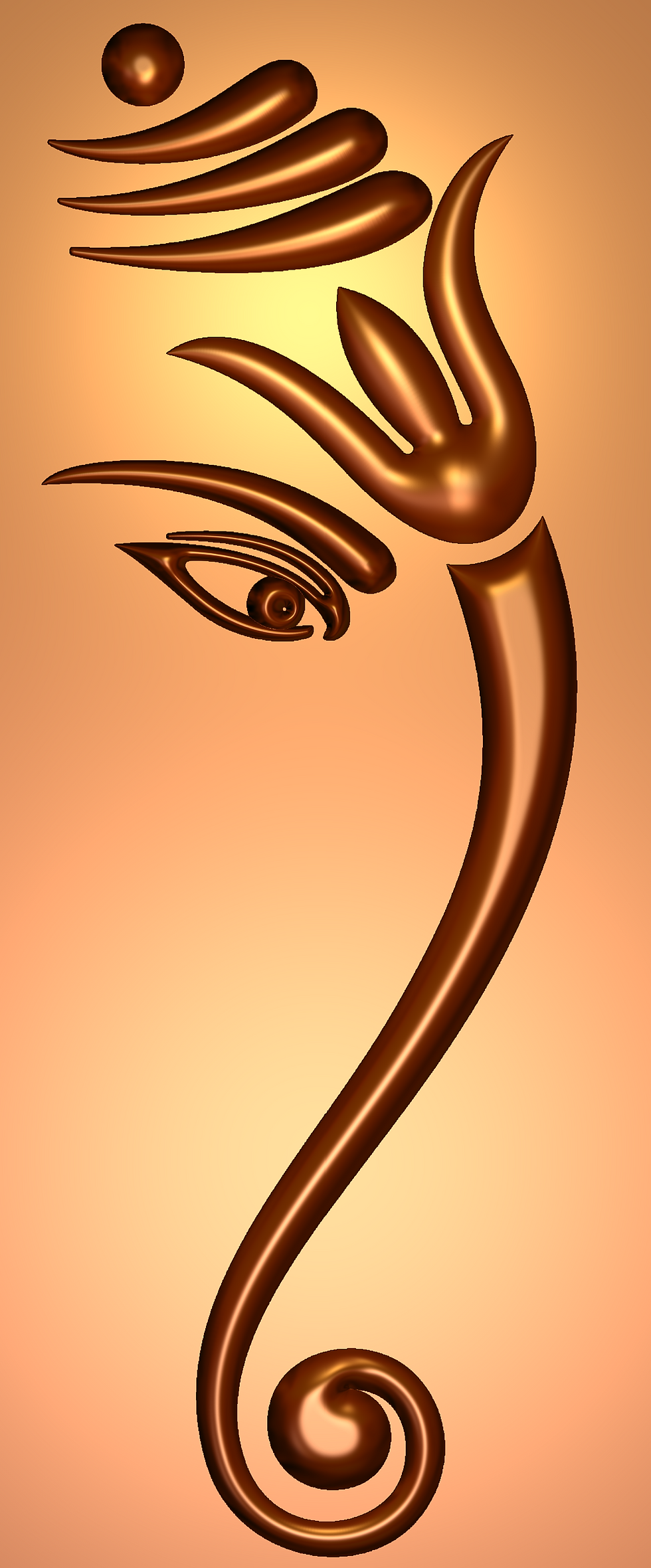 Thumbnail: Ganesh designs 12nos 3D CNC rlf file, for 3D printing, CNC Machine wood Carving,
