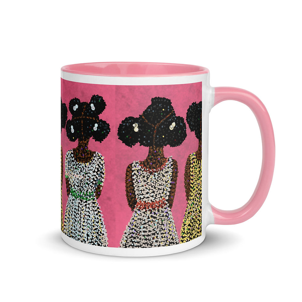 Thumbnail: "Prayers" Mug with Color Inside