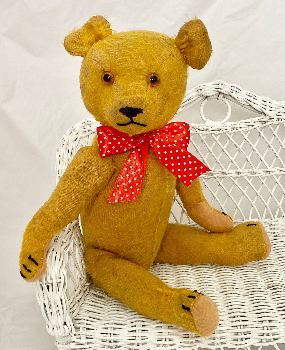 Miniatura: Lovely Antique German Teddy bear 1920’s 40cm - 15,7"